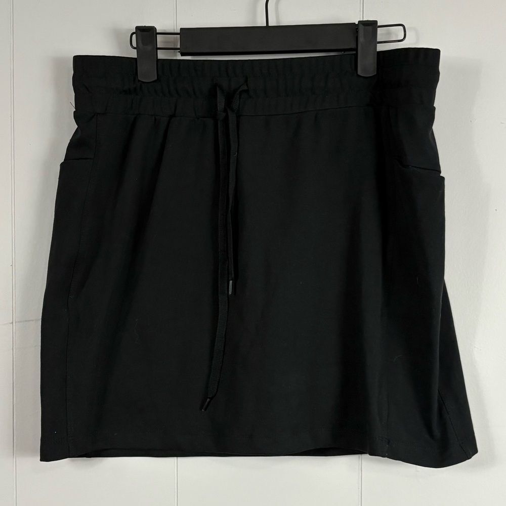 RBX Black Activewear Skort Medium Running Tennis Outdoor Stretch Active Preppy